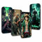 4 Stück Handyhülle für iPhone 7/iPhone 8/iPhone SE3/2 Hülle 4.7'' Anime Zoro Gear 5 Sun God Nika Cartoon-Figuren Manga Muster Design Case Kameraschutz Schutzhülle TPU Silikon Weich Ultra Dünn