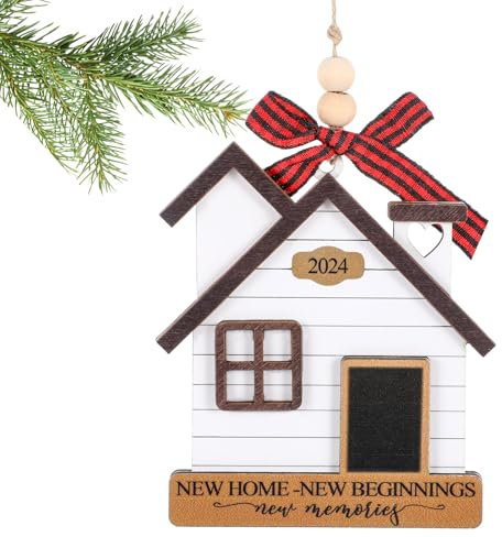 New Home Ornament 2025 - House Warming Gift for Women, Couples, Homeowners - First Christmas in New Home Gift Ideas