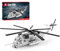 Reobrix Helicopter Building Toy Set for Adults, Military CH-53 Transport Helicopter Toy Aircraft Model Kit to Build, 33037 Airplane Model Plane Building Block Toy Gifts for Men Boys 14+ (1458 Pcs)