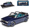 Volkwagen Golf I Cabrio Coast Purple Blau Metallic 1979-1993 1/18 Norev Modell Auto mit individiuellem Wunschkennzeichen