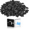 100 Pcs Cable Tie Mount 20 x 20mm Sticky Cable Tie Pads Black Cables Ties Base, Self Adhesive Cables Clips Set for Home Office Garage and Workshop