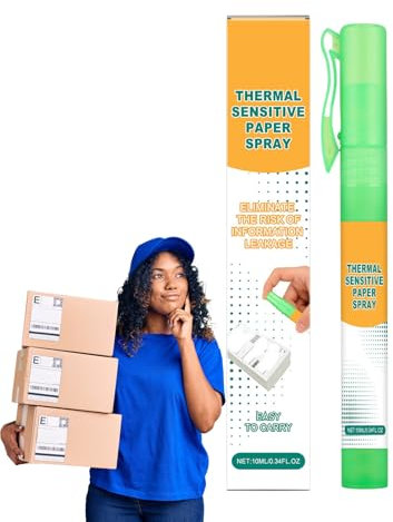 Papier Korrekturflüssigkeit, 10ml Thermopapier Entferner Flüssigkeit, Schnelltrocknende Flüssigkeit zum Entfernen von Handschrift für Damen Herren Jugendliche Teenager