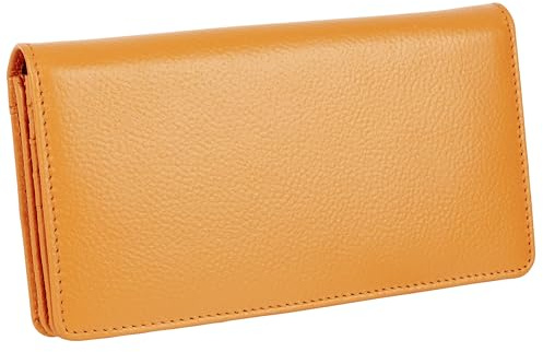 Golunski Leather Ladies Matinee Purse/Wallet RFID Protected - Mustard