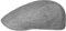Stetson Herringbone Leinen Flatcap Schirmmütze Herren - Leinencap mit UV-Schutz 40 - Herrencap Made in EU - Mütze mit Baumwollfutter - Schiebermütze Frühjahr/Sommer - Flat Cap grau 57 cm