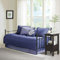 Madison Park Quebec Tagesbett-Set, 6-teilig, Marineblau