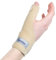 Actesso Neoprene Thumb Splint Support Brace – Thumb Spica for Pain Relief from Thumb Injury, Wrist Tendonitis, De Quervain's and Sprains. Left or Right Hand Available (Beige, Right Hand)