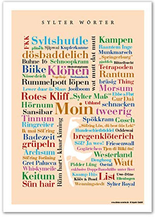 Deine Wörter Mini-Poster Sylter (DIN A4)