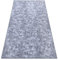 rugsx Teppich Solid für Zimmer, Wohnzimmer, Schlafzimmer, Teppichboden Auslegware, Nachahmung von Beton, Silber grau, Verschiedene Größen, 250x350 cm