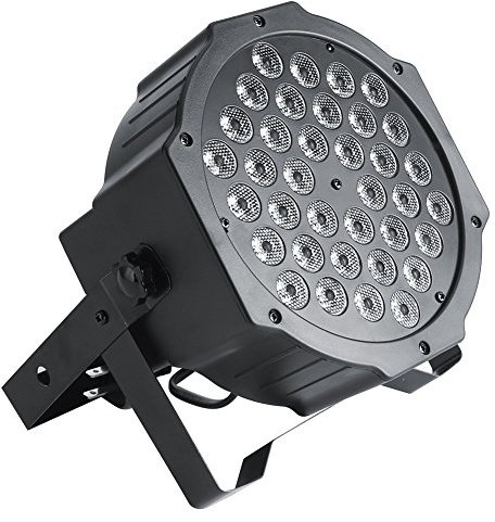 LED Par Bühnenlicht, DMX512 RGBW Scheinwerfer Bühnenbeleuchtung Beleuchtung Lichteffekt mit Fernbedienung und 3 Steuermodus für Show Bar DJ KTV Disco Geburtstag Party Halloween