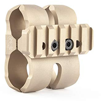 Toni system Art. ASTCTP Conjunto Tubo-Caña Tactical + 1 Trineo Picatinny para calibre 12 (arena)