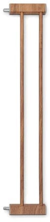 Dripex 14cm Extension for Safety Gate, Metal Extensions for Pressure Fit Gates, Wood Pattern Color