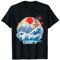 Mont Fuji Grande Vague Kanagawa Japonais Art Vintage T-Shirt