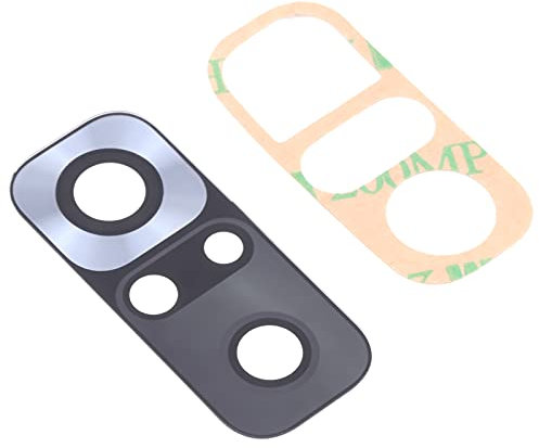 Compatible para Xiaomi Redmi Note 10 Pro/Pro Max M2101K6G M2101K6R M2101K6P M2101K6I Repuesto Cristal Cristal Cristal Glass para Reemplazo Lente Back Cámara + Biadhesivo