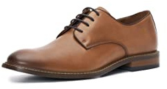 Vince Camuto Men's Lyre Dress Shoe Oxford, Cognac/Brown, 11