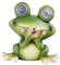 SOLUSTRE Hausschmuck Solarleuchten Gartenfigur Solar Gartenleuchten Gartenlampe Solarlampen Tier Dekofigur Gartendeko Statue Skulptur für ?en Garten Rasen Balkon Hof Froschfiguren
