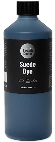 Scratch Doctor Peinture de réparation pour daim et nubuck, chaussures, sacs, canapés (bleu roi, 250 ml)