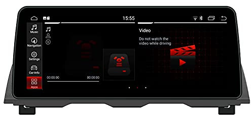 Android12 F10 F11 2010-2011 12.3Zoll Bildschirm Monitor GPS Navigation CarPlay Media Stereo Player für BMW 5 Series M5 Multimedia CIC