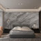 Imitation Rock Schiefer Tapete Rock Hintergrund Wand Tuch Heimkino Dekorative Kunst Schiefer Wand Stein Lucite 3d Tapete Vlies Effekt TV Die Fototapete Wandbild Wohnzimmer Schlafzimmer-300cm×210cm