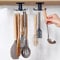Orssmigs 2 Piezas Colgador Utensilios Cocina, Gancho de Cocina Giratorio 360° Almacenamiento Ganchos Utensilios Cocina para Hogar y Cocina Accesorios