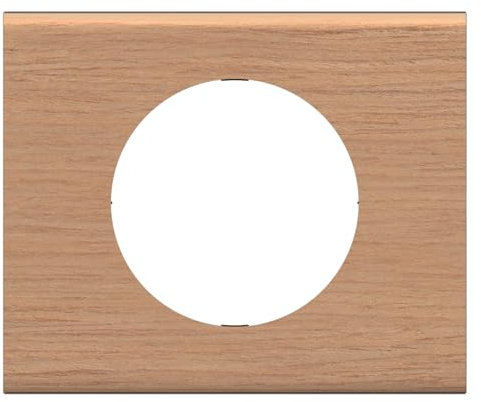 LEGRAND | Plaque 1 Poste Chêne, Céliane, Finition En Bois Certifié FSC, Installation Encastrée Horizontale Ou Verticale, Design Authentique Et Moderne