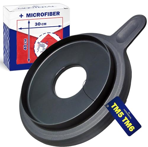 MONTERAL Tapa para Vorwerk Thermomix TM5 TM6 Robot de Cocina | Juego Incluye un Bayeta Microfibra - Garantía de 10 Años - MONTERAL