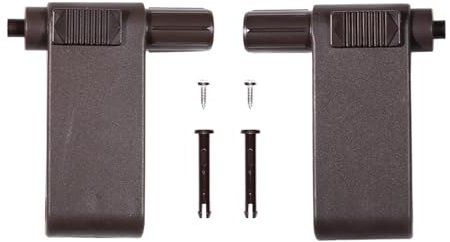 YUCKMZ Dachfenster Griffhebel Set AF/BA 2skt Ersatzteil Kompatibel mit Braas Atelier-Fenster Braun