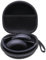 Headphone Case Compatible with Beats, Skullcandy, JLab, JBL, BERIBES, TOZO, KVIDIO, Picun, Soundcore Q20i/Q20/Q30 Wireless Foldable Headphones, Black Travel Storage Case