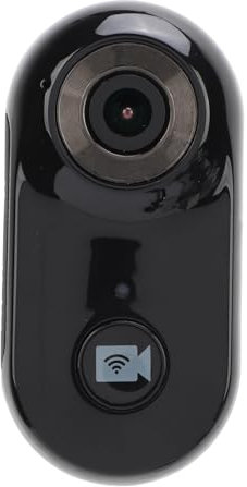 Pet Action Camera 90 Degree Wide Angle 1080P 2MP Body Worn Camera with Back Clip Small Action Camera 1/4in Thread Case for Outdoor Cycling (Black)