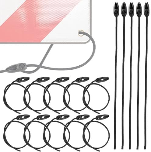 JXAXD Luggage Straps for Warning Board, Pack of 15 Italy Bicycle Carrier, Warning Sign, Tie Down Straps Expander, Spain Warning Boards, Elastic Tensioners, Adjustable for Warning Signs, Bicycle