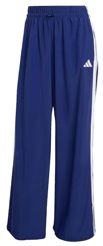 adidas Women's Essentials 3-Stripes Lifestyle Woven Parachute Pants