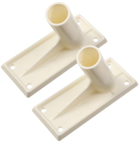 Veemoon 2 Stück Fahnenhalter Für Wandmontage – Selbstklebende Fahnenmast-Halterung Für Kleine Fahnen – Robuste Flaggenhalter Für Innen Und Außen – Ideal Für Garten Und Balkon