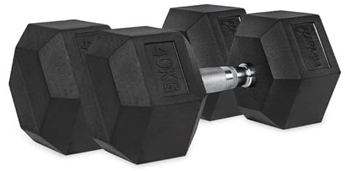 VirtuFit Hexa Dumbbell (80, Kilogramm)