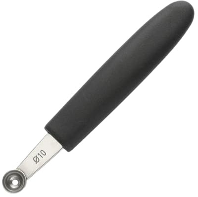 Melon Baller Scoops Made with Stainless Steel Durable Multi-Functional Stainless Steel Ice Cream Scoops Wide Application 10 mm Round