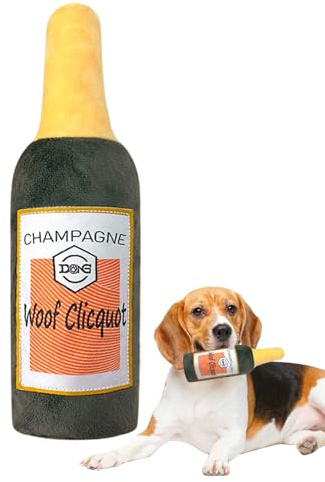 Générique Spielzeug für Hunde, Flasche, interaktives Spiel in | Weinflaschenform, Kuscheltier zum für Welpen – für Zähne, Welpen, Erziehung, , Langeweile, Spiel, geistige Stimulation