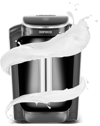 KARACA Kaffeemaschine Hatır Neo mit Milch 5 Tassen Porcelain White, Elektrische Mokkamaschine mit 3 Programmen, Edelstahl Cezve Boden, Überlaufschutz und Trockenlaufschutz, 735 Watt