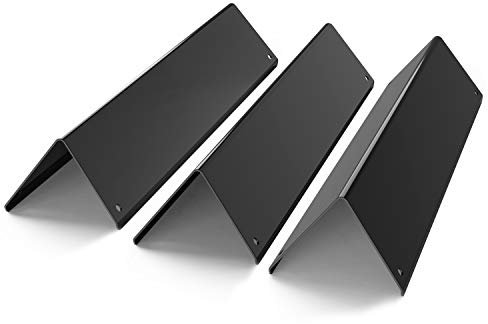 onlyfire 7635 BBQ Gas Grills Porcelain-Enameled Steel Flavorizer Bars for Weber Spirit E210, S210, E220, S220, Barbecue Replacement Part for Weber Spirit 200 Series with Front-mounted Control Panel