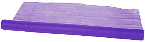Decor Essentials Snow Organza Fabric Material Roll 29cm x 25m Chair Bows Table Runner Wedding (Ultra Purple)