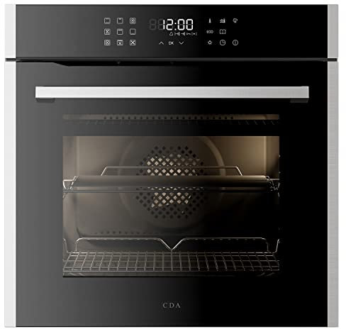 CDA Electric Touch Control Single Oven with Catalytic Cleaning - Stainless Steel