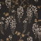 Arthouse Wisteria Floral Black/Gold Wallpaper