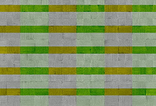Architects Paper PlasterArt 116745 Papier peint photo graphique moderne Motif atelier 47 Vert/gris 4 x 2,70 m