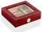 NSGJUYT Cedar Wood Travel Humidor Zigarrenkasten Tragbare Zigarrenetui-Zigarre-Humidor-Box für Zigarren (Color : Beige)
