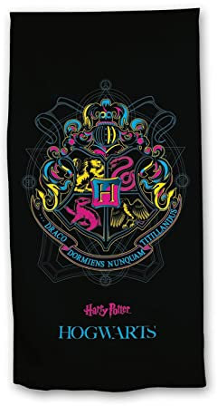 Harry Potter Hogwarts Bade-Handtuch 70x140 Baumwolle Strandtuch Badetuch Duschtuch Towel
