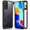 AICEK Compatible con Xiaomi Redmi Note 11 Funda, 360 Grados Full Body Fundas para Redmi Note 11 Bumper Case con Protector de Pantalla Antigolpes Carcasa Negro