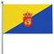 Flagge von Gran Canaria Flagge 3 x 5 Fuß Terrasse Garten Rasen Willkommen Dekoration Banner Indoor Home Party Flaggen