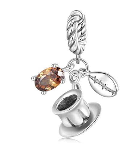 YASHUO Jewellery I Love Coffee Charm 925 Sterling Silver Red Enamel Heart Charm Cup Charms for Pandora Bracelet (Cup Pendant)