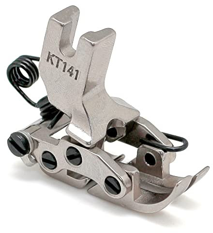 Fbshicung Flacher Auto-Nähfuß für vorne und hinten, interaktiver Tank, #KT141, kompatibel mit Nähmaschine JUKI DDL-5550 DDL-8700 Brother DB2-B745 DB2-B755