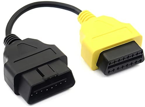 Alchiauto Multi Scan OBD2 ECU Yellow a3 Adapter Diagnostic Cable Fit for Fi-at ECUScan Multi Scan