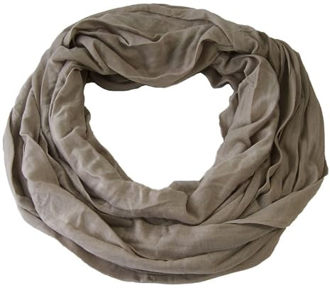 Niklarson Loop Schal Tuch sand Rundschal 160x45cm unisex Schlauch T7081