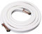 MeGLob Tubería de cobre aislada de 1/2/3/4/7m, accesorios de tuberías de aire acondicionado de 1/4 ''y 3/8'', par de tubos de bobina, juego de cables de línea dividida, aire acondicionado (Color : 7M