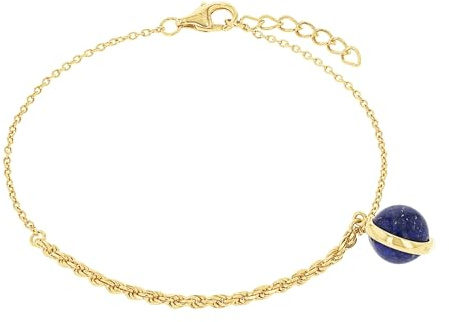 Amor Armband 925 Sterling Silber Damen Armschmuck, mit Schmuckstein., 17+2 cm, Türkis, Kommt in Schmuck Geschenk Box, 2038265